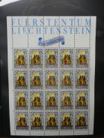 Liechtenstein Kleinbögen und Markenheftchen im Leuchtturmbinder #LZ282