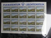 Liechtenstein Kleinbögen und Markenheftchen im Leuchtturmbinder #LZ282