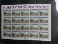 Liechtenstein Kleinbögen und Markenheftchen im Leuchtturmbinder #LZ282