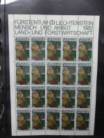 Liechtenstein Kleinbögen und Markenheftchen im Leuchtturmbinder #LZ282