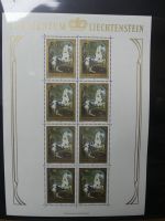 Liechtenstein Kleinbögen und Markenheftchen im Leuchtturmbinder #LZ282