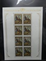 Liechtenstein Kleinbögen und Markenheftchen im Leuchtturmbinder #LZ282