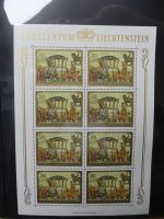 Liechtenstein Kleinbögen und Markenheftchen im Leuchtturmbinder #LZ282