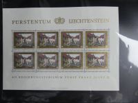 Liechtenstein Kleinbögen und Markenheftchen im Leuchtturmbinder #LZ282