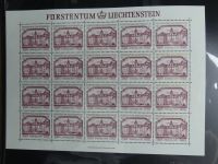 Liechtenstein Kleinbögen und Markenheftchen im Leuchtturmbinder #LZ282
