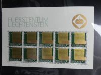 Liechtenstein Kleinbögen und Markenheftchen im Leuchtturmbinder #LZ282