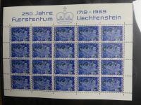 Liechtenstein Kleinbögen und Markenheftchen im Leuchtturmbinder #LZ282