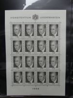 Liechtenstein Kleinbögen und Markenheftchen im Leuchtturmbinder #LZ282