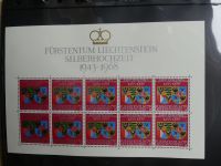 Liechtenstein Kleinbögen und Markenheftchen im Leuchtturmbinder #LZ282