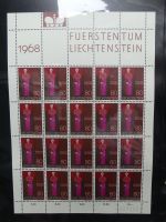 Liechtenstein Kleinbögen und Markenheftchen im Leuchtturmbinder #LZ282