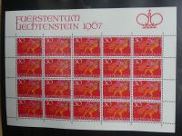 Liechtenstein Kleinbögen und Markenheftchen im Leuchtturmbinder #LZ282