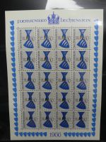 Liechtenstein Kleinbögen und Markenheftchen im Leuchtturmbinder #LZ282