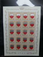 Liechtenstein Kleinbögen und Markenheftchen im Leuchtturmbinder #LZ282