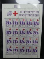 Liechtenstein Kleinbögen und Markenheftchen im Leuchtturmbinder #LZ282