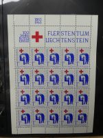 Liechtenstein Kleinbögen und Markenheftchen im Leuchtturmbinder #LZ282