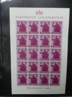 Liechtenstein Kleinbögen und Markenheftchen im Leuchtturmbinder #LZ282