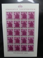 Liechtenstein Kleinbögen und Markenheftchen im Leuchtturmbinder #LZ282