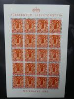Liechtenstein Kleinbögen und Markenheftchen im Leuchtturmbinder #LZ282