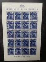 Liechtenstein Kleinbögen und Markenheftchen im Leuchtturmbinder #LZ282