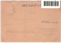 Deutsche Dienstpost Ukraine 8 auf Brief gestempelt #NY410