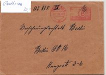 Berlin auf Brief Gebühr bezahlt #NY415