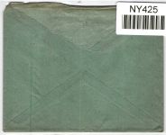 Deutsches Reich W7 auf Brief Zusammendruck #NY425