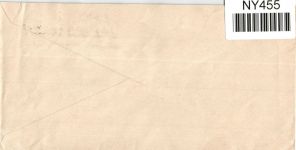 Alliierte Besetzung auf Brief Air Force USA #NY455