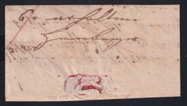 Vorphila Baden Boxberg R3 auf Brief Feuser 399 #NY465