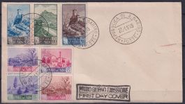 San Marino 409-422 als Ersttagsbrief FDC #NX190