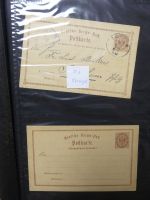 Deutsches Reich Ganzsachen ab P1 im Leuchtturm Binder #LZ295