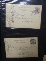 Deutsches Reich Ganzsachen ab P1 im Leuchtturm Binder #LZ295
