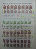 BRD Bund Dauerserien mit ca. 245 € Nominale im Einsteck Album #LZ298