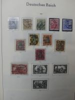 Deutsches Reich ab Brustschild besammelt im Leuchtturm Vordruck #LZ301
