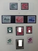 Deutsches Reich ab Brustschild besammelt im Leuchtturm Vordruck #LZ301