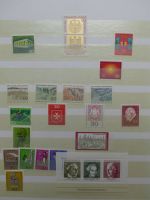 BRD, Bund ab Anfängen mit Falz im Einsteck Album #LZ304