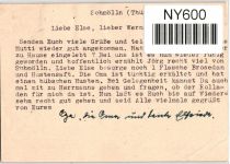 Alliierte Besetzung P962,944,182,184 als Ganzsache Sowjetische Zone ZF #NY600