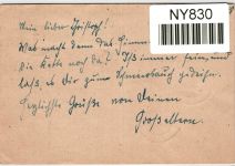 Alliierte Besetzung P961 u.a. als Ganzsache Sowjetische Zone Zehnfach #NY830