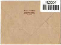 Alliierte Besetzung 947, 956 auf Brief Brit. Am. Zone ZF #NZ004