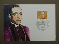 Motiv Papst mit FDCs und ** Marken der Länder im Einsteck-Album #LZ366