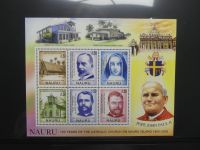 Motiv Papst mit FDCs und ** Marken der Länder im Einsteck-Album #LZ366