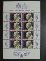 Motiv Papst mit FDCs und ** Marken der Länder im Einsteck-Album #LZ366