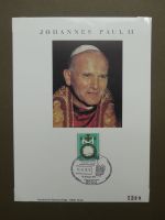 Motiv Papst mit FDCs und ** Marken der Länder im Einsteck-Album #LZ366