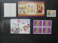 Motiv Papst mit FDCs und ** Marken der Länder im Einsteck-Album #LZ366