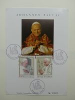 Motiv Papst mit FDCs und ** Marken der Länder im Einsteck-Album #LZ366