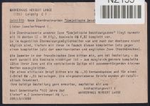 Alliierte Besetzung P961, 918,921,922 als Ganzsache Sowj. Zone ZF #NZ153