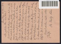 Alliierte Besetzung P962,943,944,39II als Ganzsache Am. Brit. Zone ZF #NZ247