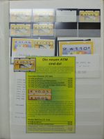 BRD Bund Automatenmarken mit ca. 80 € Nominale im Einsteck Album #LZ297