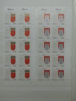 BRD Bund Automatenmarken mit ca. 80 € Nominale im Einsteck Album #LZ297