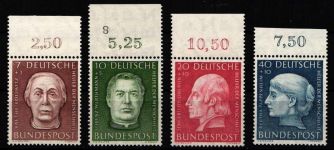 BRD Bund 200-203 OR ** postfrisch Wohlfahrt