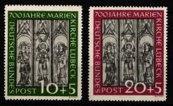 BRD Bund 139, 140 ** postfrisch Marienkirche